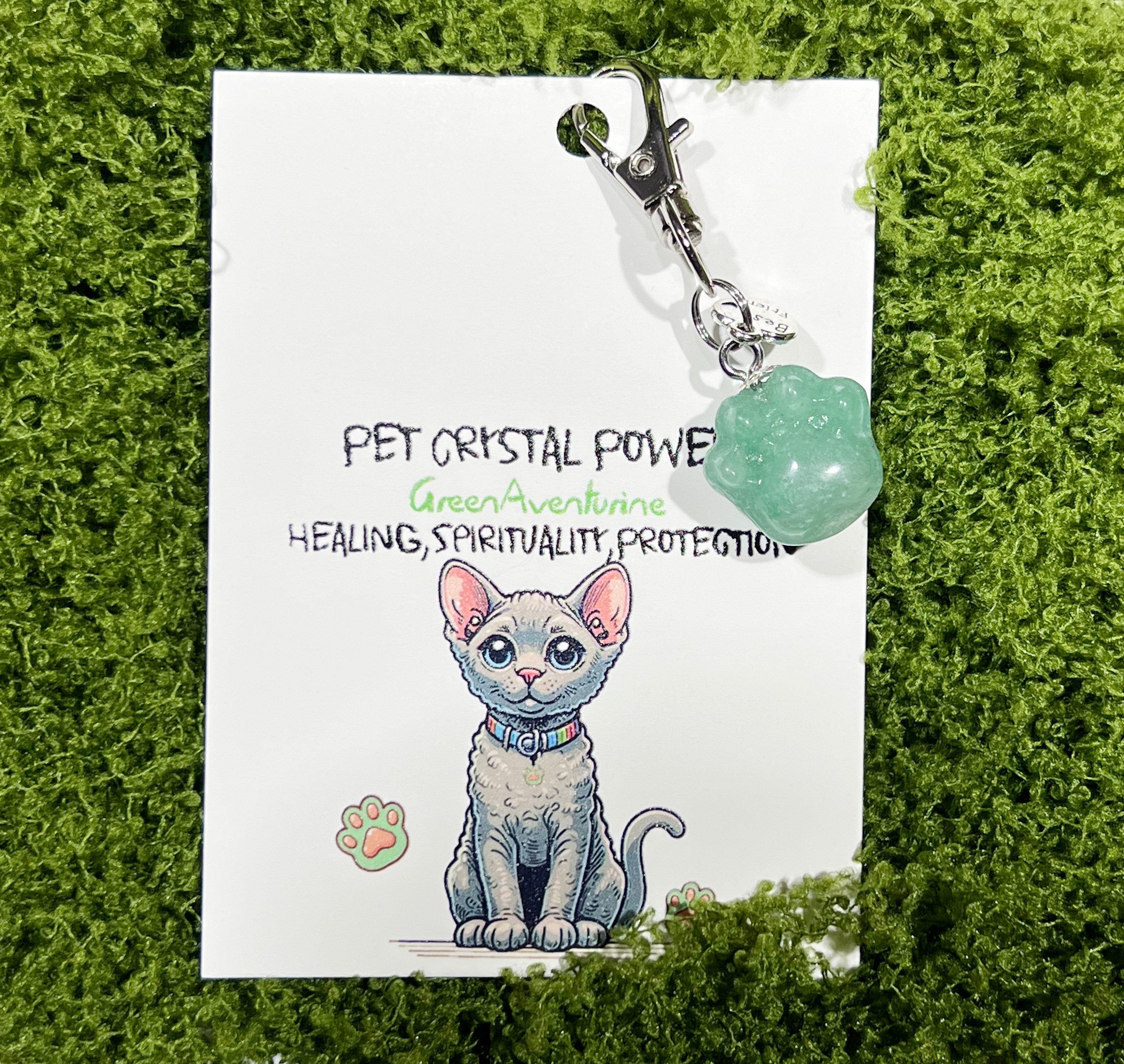 Crystal Power Hearling Crystal Charms for Pet