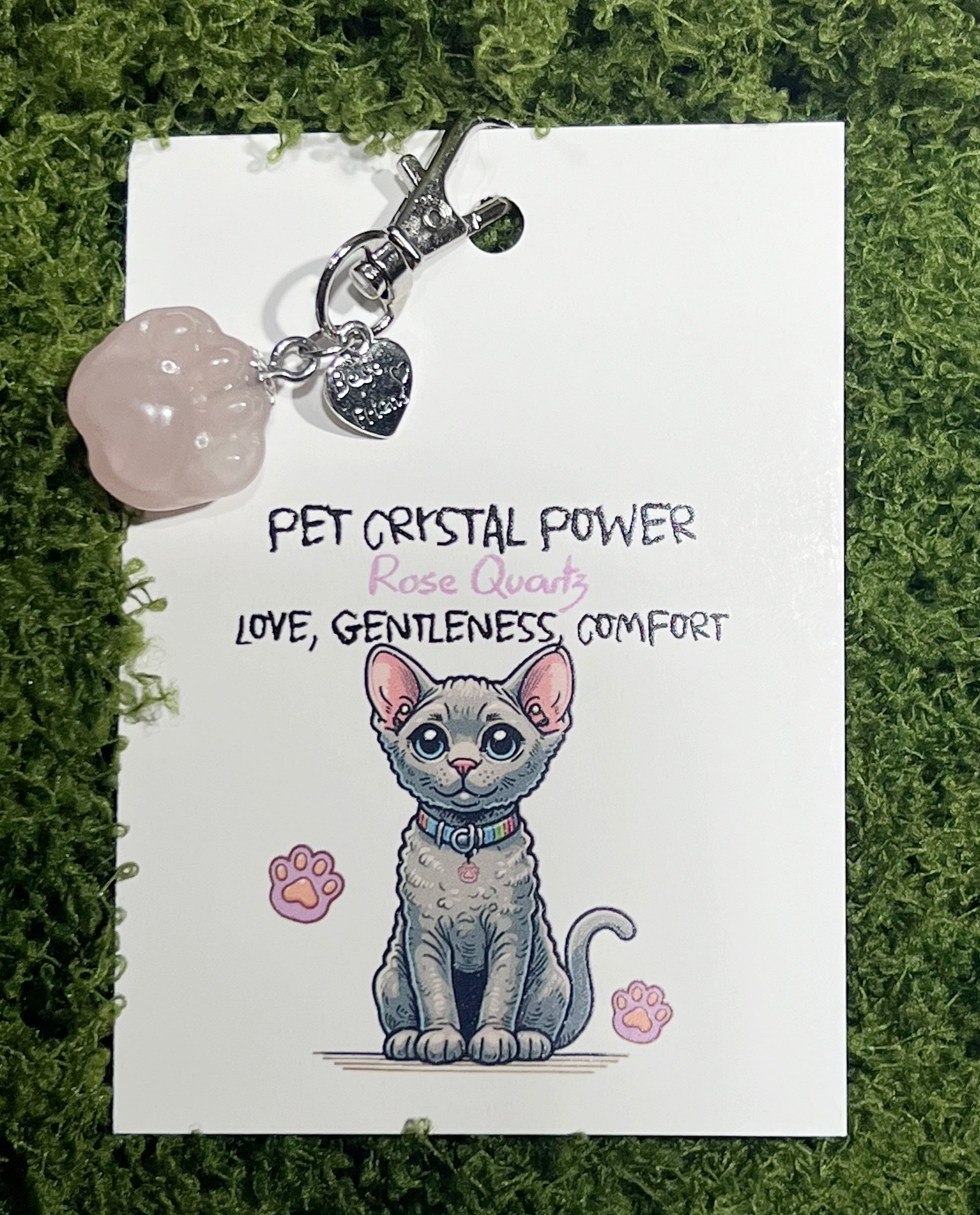 Crystal Power Hearling Crystal Charms for Pet