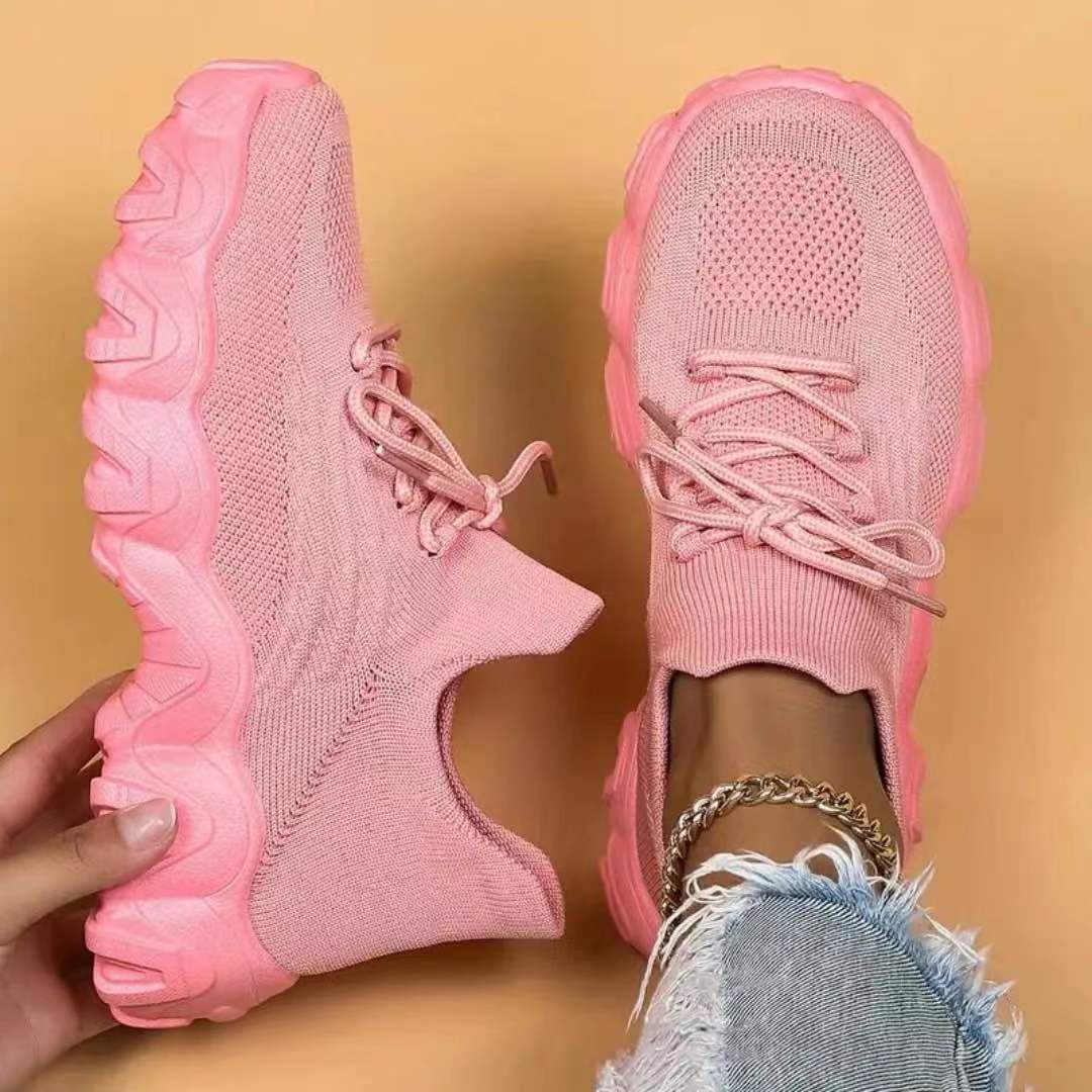 Breathable Flyknit Sneakers