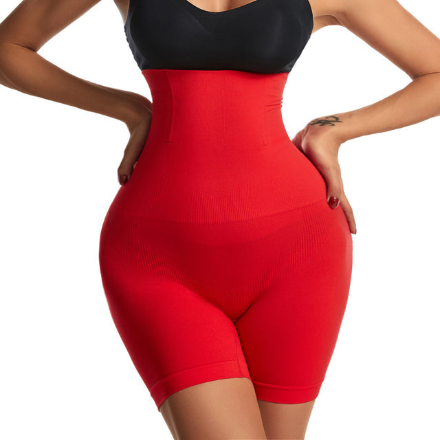 High-waisted shaping and tummy-control pants